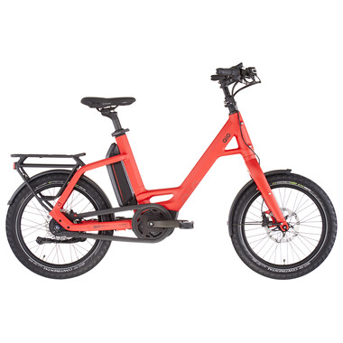 Bicicleta de paseo eléctrica QiO EINS AP-8 Contrapedal WAVE Rojo 2023 0